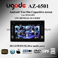 UGODE  Android universal 2 din car dvd gps player A9 1.5G CPU 1