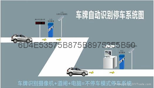 青岛车牌自动识别系统 2