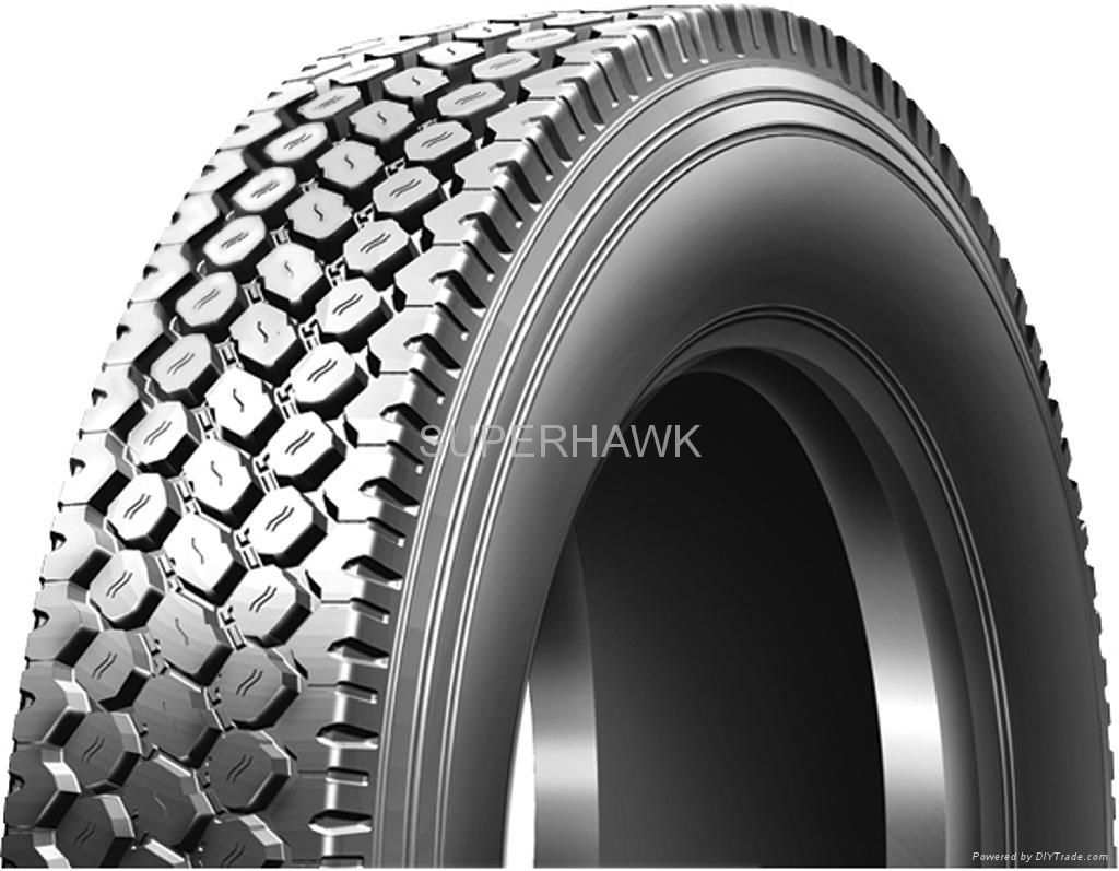 SUPERHAWK BRAND RADIAL TRUCK TIRE/TYRE (HK869)  2