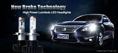 Hot selling automotive car H4 HI LO 160W  LED Headlight Bulb