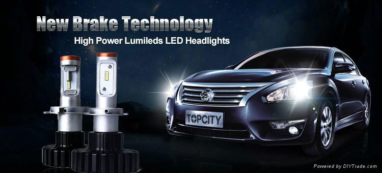 Good quality automotive car X620 H4 160W  LED Headlight Bulb  Phillips Z-ES 4