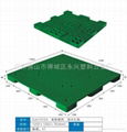 单面九脚垫板塑料托盘 4