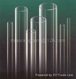 Ozone free quartz glass tubes