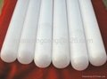 Miky quartz glass tubes for infrared heaters