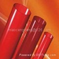 Dark Red quartz glass tubes for infrared heaters