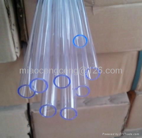 UV-stop quartz glass tube 4