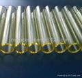 Yellow quartz tube