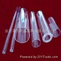 Wall Thick quartz glass tube