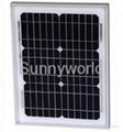 10w/10 watt monocrystalline solar module/solar panel 3