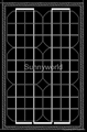 15w/15 watt monocrystalline solar module