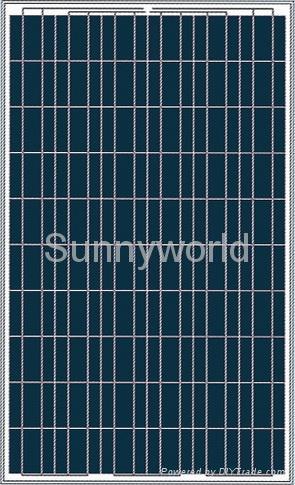 230w/230 watt poly solar module/solar panel