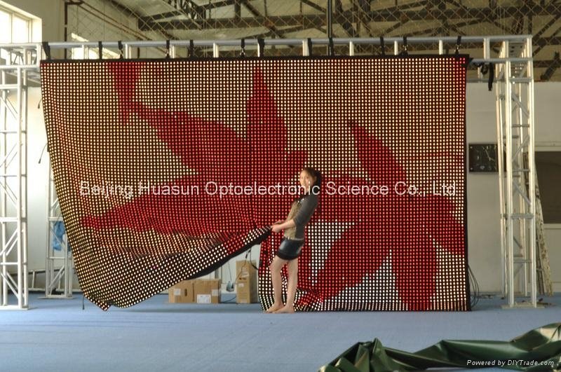 FLC-700,Pitch37.5mm,soft led screen can be folded ,curved,