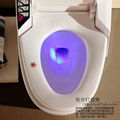 Ceramic Floor mounted S-Trap round shape smart toilet Intelligent Toilet DA6101