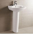 washbasin with pedestal