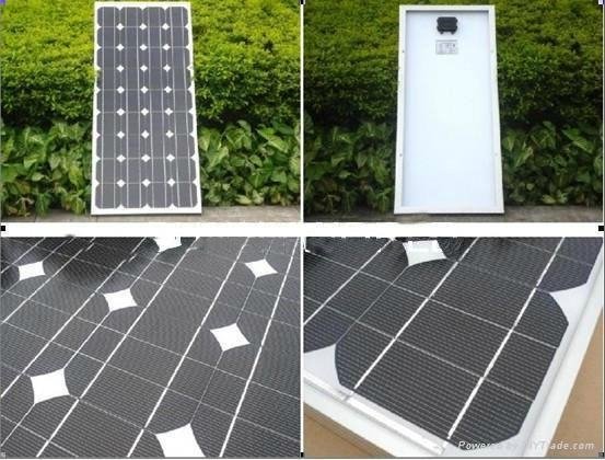 80瓦单晶太阳能电池组件 2