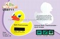 Thermometer Card With Small Duck 