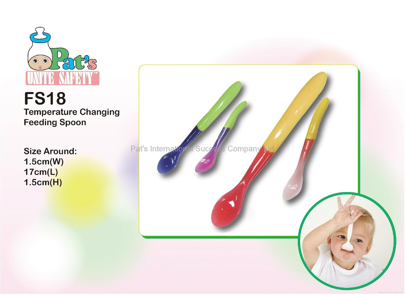 Color Change Feeding Spoon