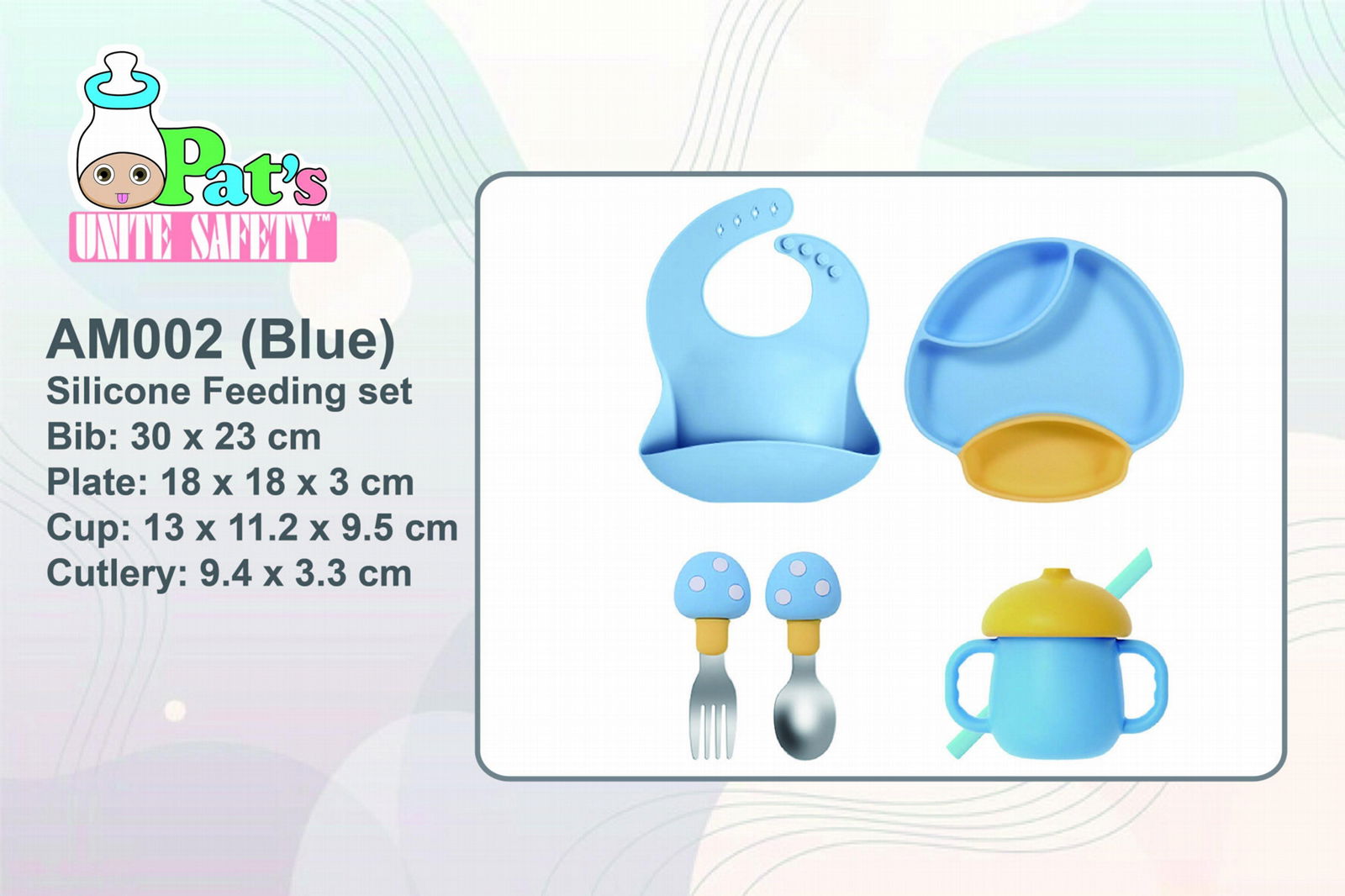 Silicon Feeding Set_Mushroom shape