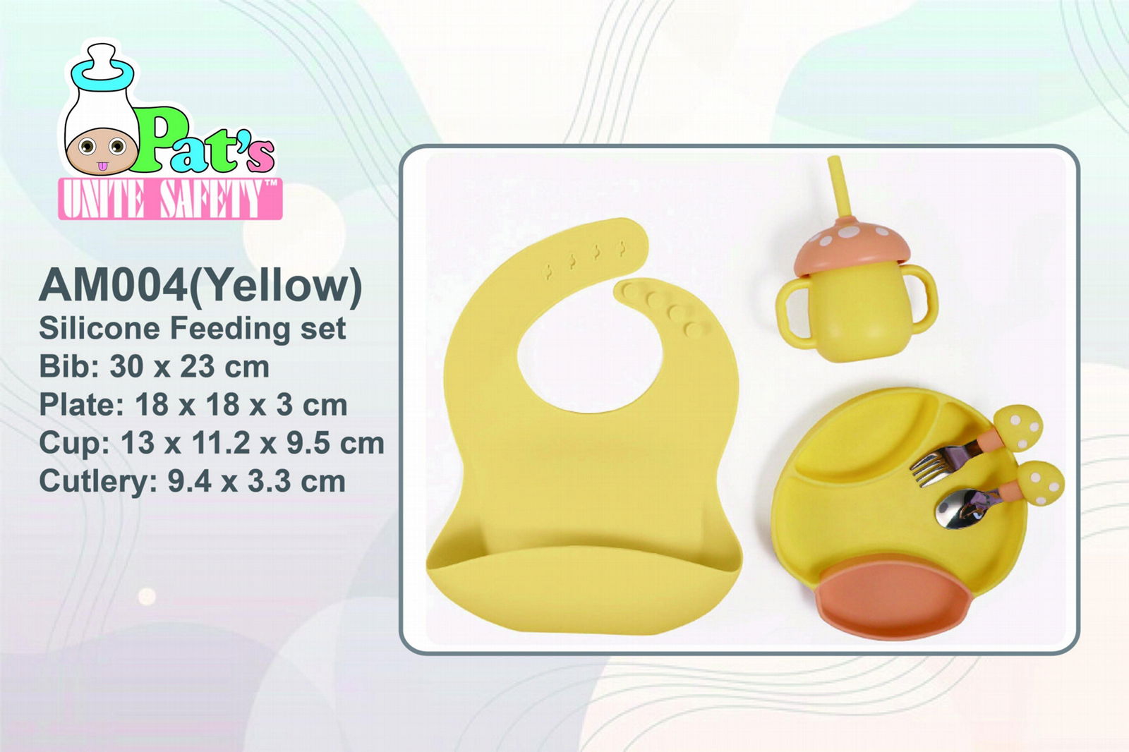 Silicon Feeding Set_Mushroom shape