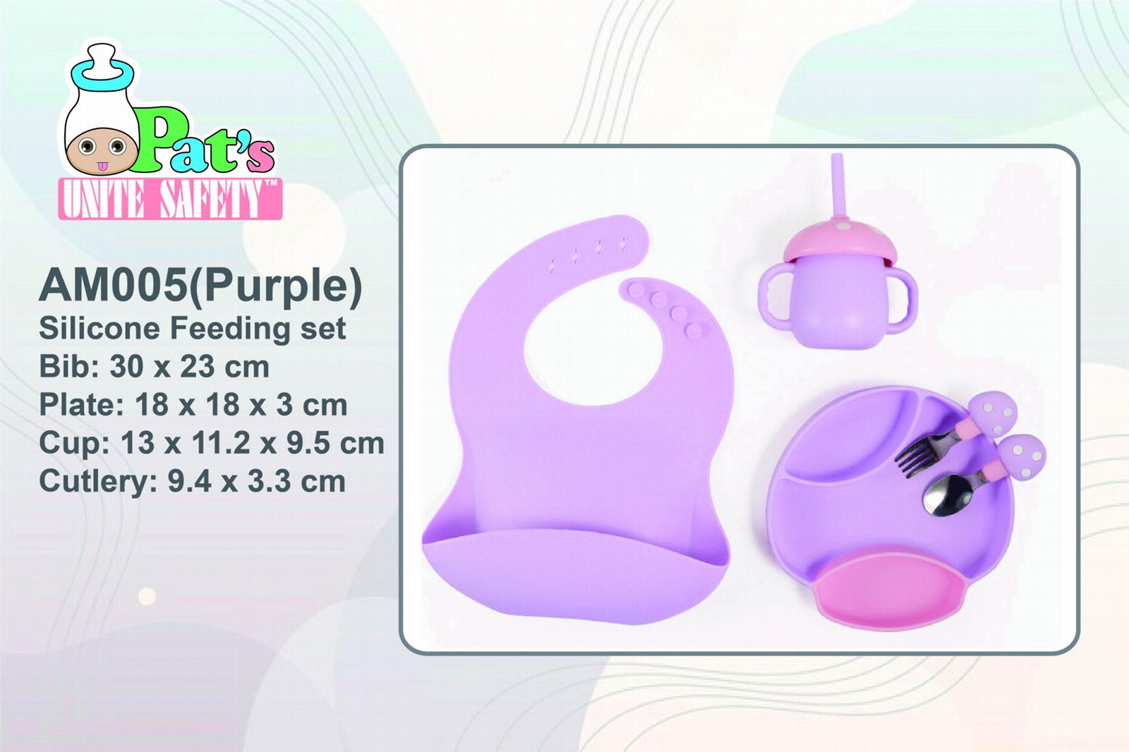 Silicon Feeding Set_Mushroom shape