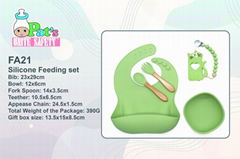 Silicon Feeding Set_Cat Shape