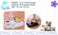 2 IN 1 Pet Feeder Kit
