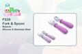 Stainless Steel Fork and Spoon