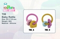 Silicone Teether Rattle