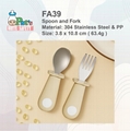 Stainless steel Spoon and Fork