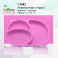 Silicone Feeding Plate_Hippo