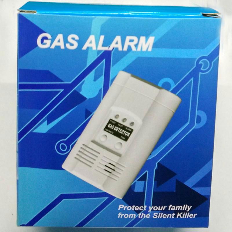 AC Powered Wire-In Combustible Gas Detector cut off valve 4