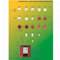 8 zones fire alarm control panel security host controller