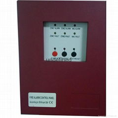 :2 Zones Mini Conventional Fire Alarm Control  Panel