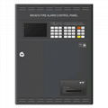 100 points Intelligent/Addressable fire alarm control panel master panel