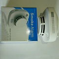 Independent Battery Powered Photoelectric Smoke Alarm