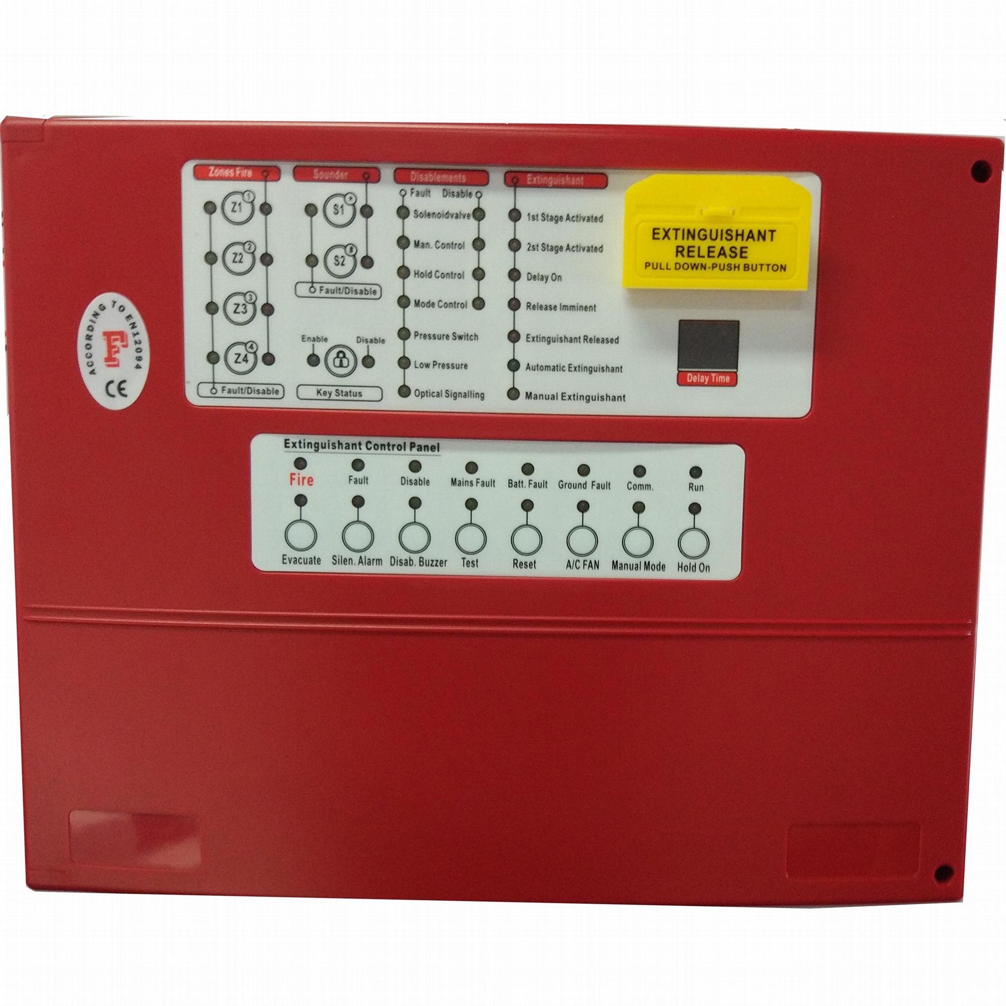 Automatic fire Extinguisher Control Panel Fire suppression Panel