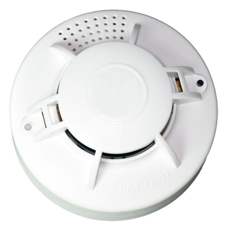 independent wireless 9V Battery  Smoke Detector Alarm with EN14604
