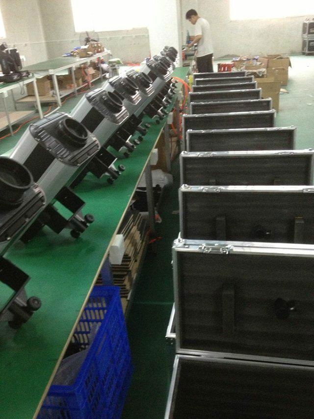 1200W following spot lights NEW kinds with case for wedding showing   2