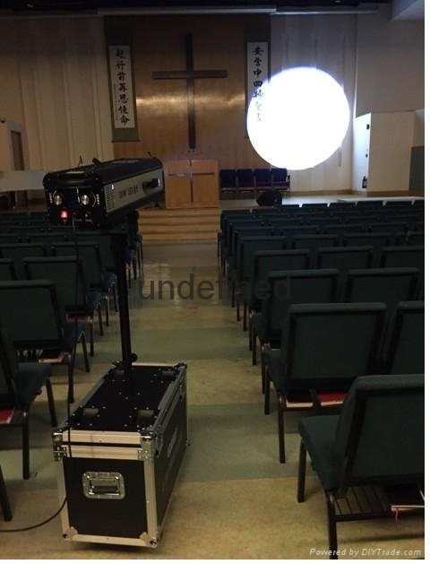 1200W following spot lights NEW kinds with case for wedding showing   5