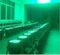 LED 54pcs 3 in 1 RGB in one color par cans LED par washer wall lighting 