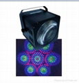 LED seven heads magic light rotating moon flower DJ equipment  3