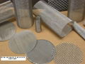 Filter cylinder  Filter Disc made from woven wire cloth 2