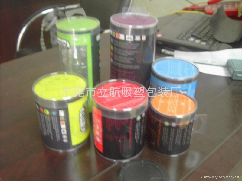 东莞圆筒生产厂家东莞PVC透明圆筒包装盒 2