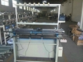 Hand knitting machine with motor