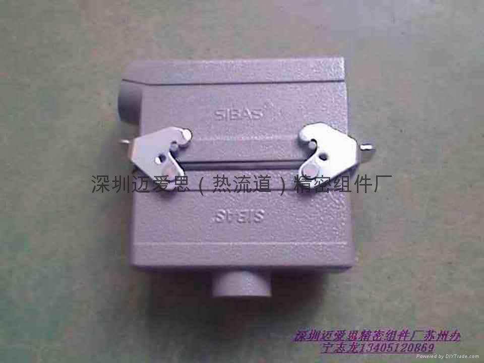 SIBAS/重载连接器 HDC-HE-024M HDC-HE-024F 16A 500V 4