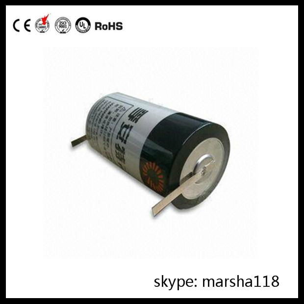 GPS tracker battery ER34615 3.6v 19000mAh D size lithium battery