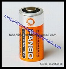 CR123A-3.0V Lithium Manganese Dioxide Battery