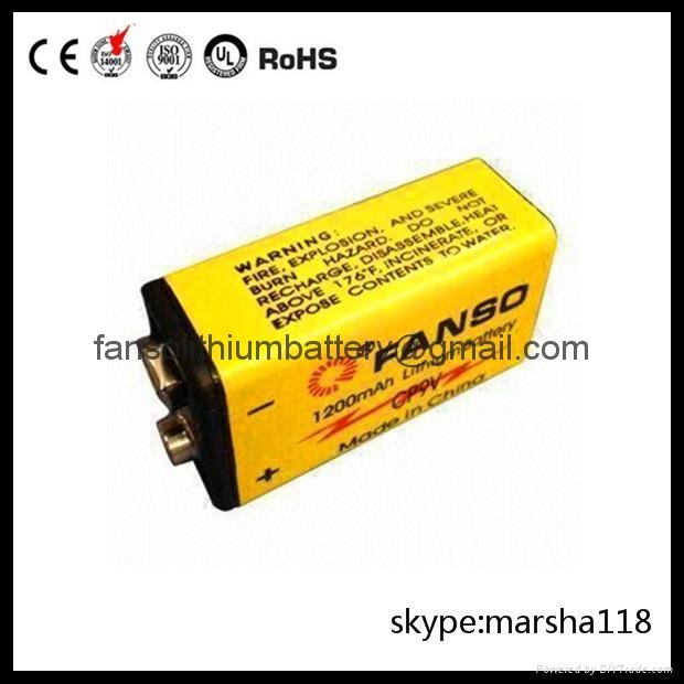 CP9V-Lithium Battery Pack 2