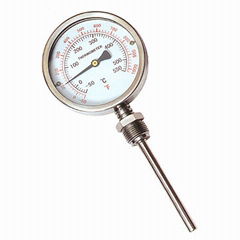 Industrial Bimetal Thermometers with Bottom connection