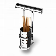 stainless steel chopsticks rack